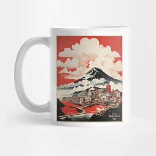 Nagasaki Japan Travel Vintage Tourism Poster Mug